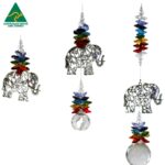 Chakra Elephant Suncatcher