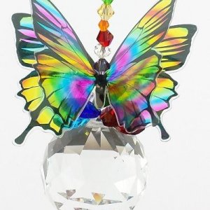chakra butterfly suncatcher #3