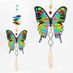 chakra butterfly suncatcher #2