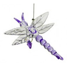 glass dragonfly pendant