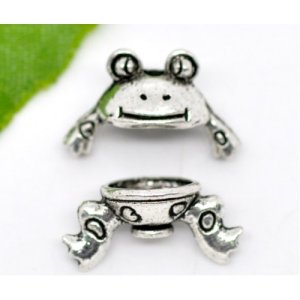 small frog bead charms