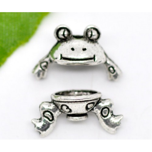 small frog bead charms