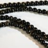 black gold beads