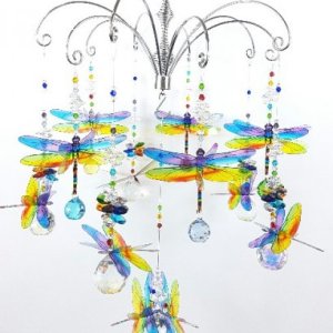 chakra dragonfly chandelier
