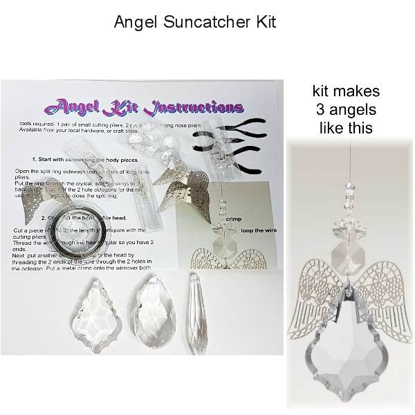 clear angel suncatcher kit