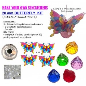 butterfly suncatcher kit