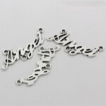 Angel Charm with letters