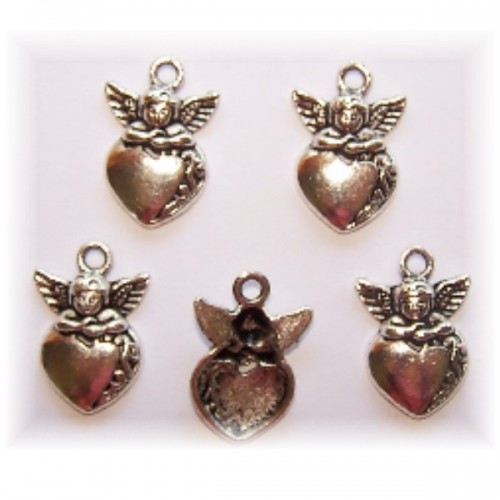 angel charm #2 pack of 6
