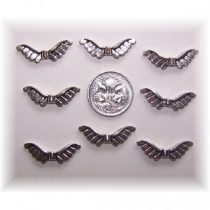 angel wing bead #5 pack of 10