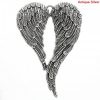 large angel wing pendant