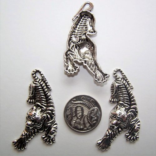 tiger charms pack of 4