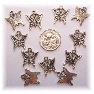 Butterfly charm #2 pack of 6