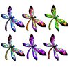 pastel dragonfly craft film designs