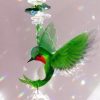 hummingbird suncatcher #2 green 500