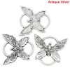 butterfly charm #6 pack of 5