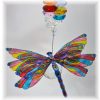 rainbow dragonfly crystal suncatcher