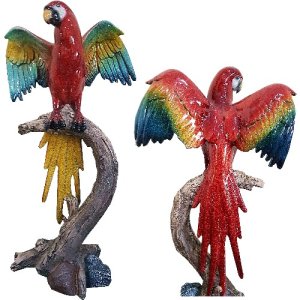 Macaw Parrot Statue 300x300