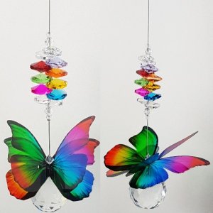Rainbow Butterfly suncatcher C1i-1