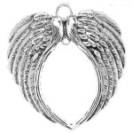 Angel wing pendant large #2