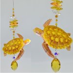 hand made turtle suncatcher