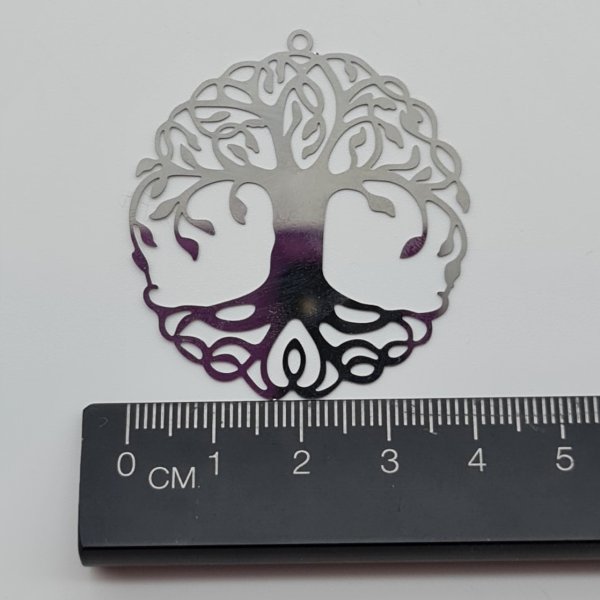 Tree of Life Filigree Charm #6. Charms and pendants for making suncatchers, jewelry and crafts.