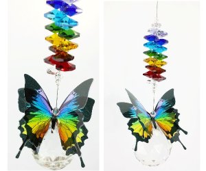 chakra rainbow butterfly suncatcher gnc 4