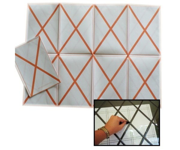 cottage window diamond pattern