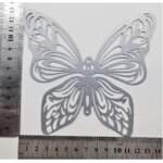 Large hanging frame butterfly size