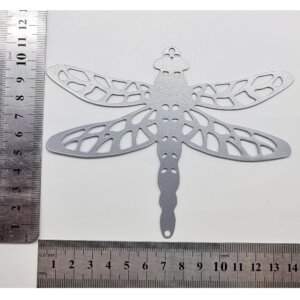 Large hanging frame dragonfly measurements
