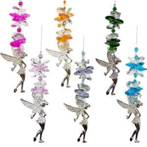 silver fairy suncatchers double cluster