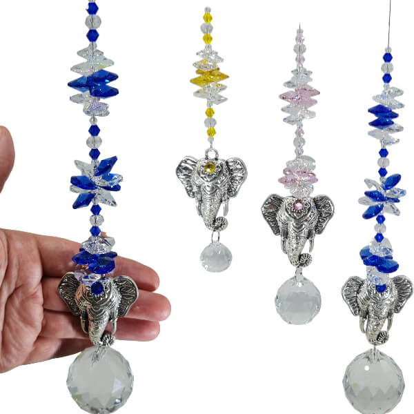 elephant suncatchers small medium and large