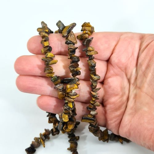 tiger eye chip beads