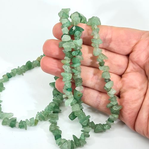 aventurine chip beads