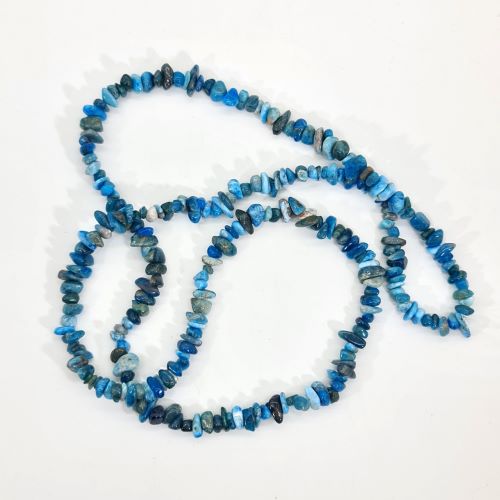 blue apatite strand