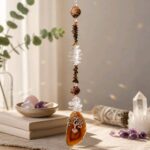 agate tigers eye tree of life suncatcher