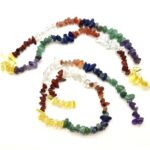 chakra mixed gemstone chip beads