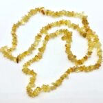 citrine gemchip beads 80cm