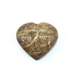 unakite heart crystal