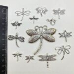 13pc dragonfly charm set 2
