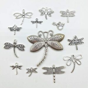 13pc dragonfly charm set