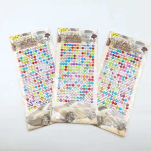 self adhesive acrylic rhinestone dots