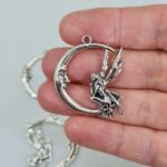 fairy moon charms size in hand