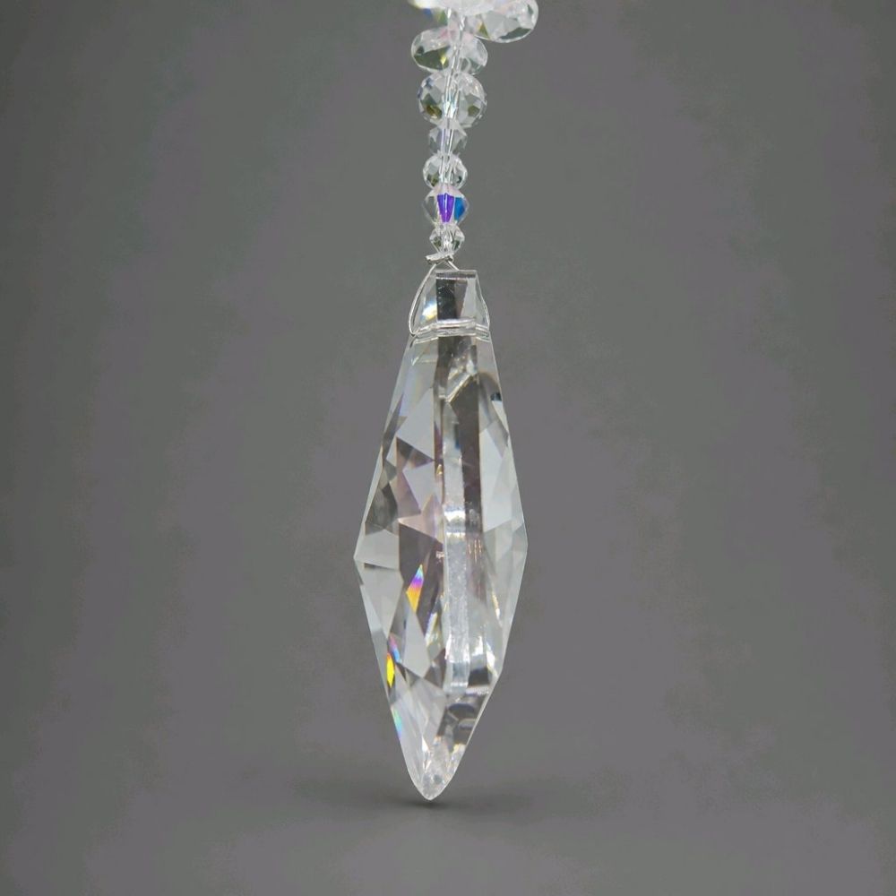 70mm crystal prism side view