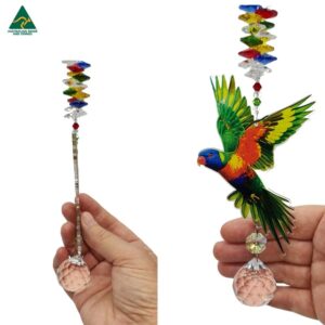 lorikeet suncatcher size