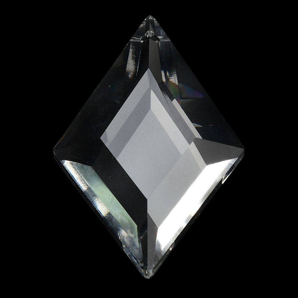 63mm Crystal Diamond Crystal Rhombus Prism
