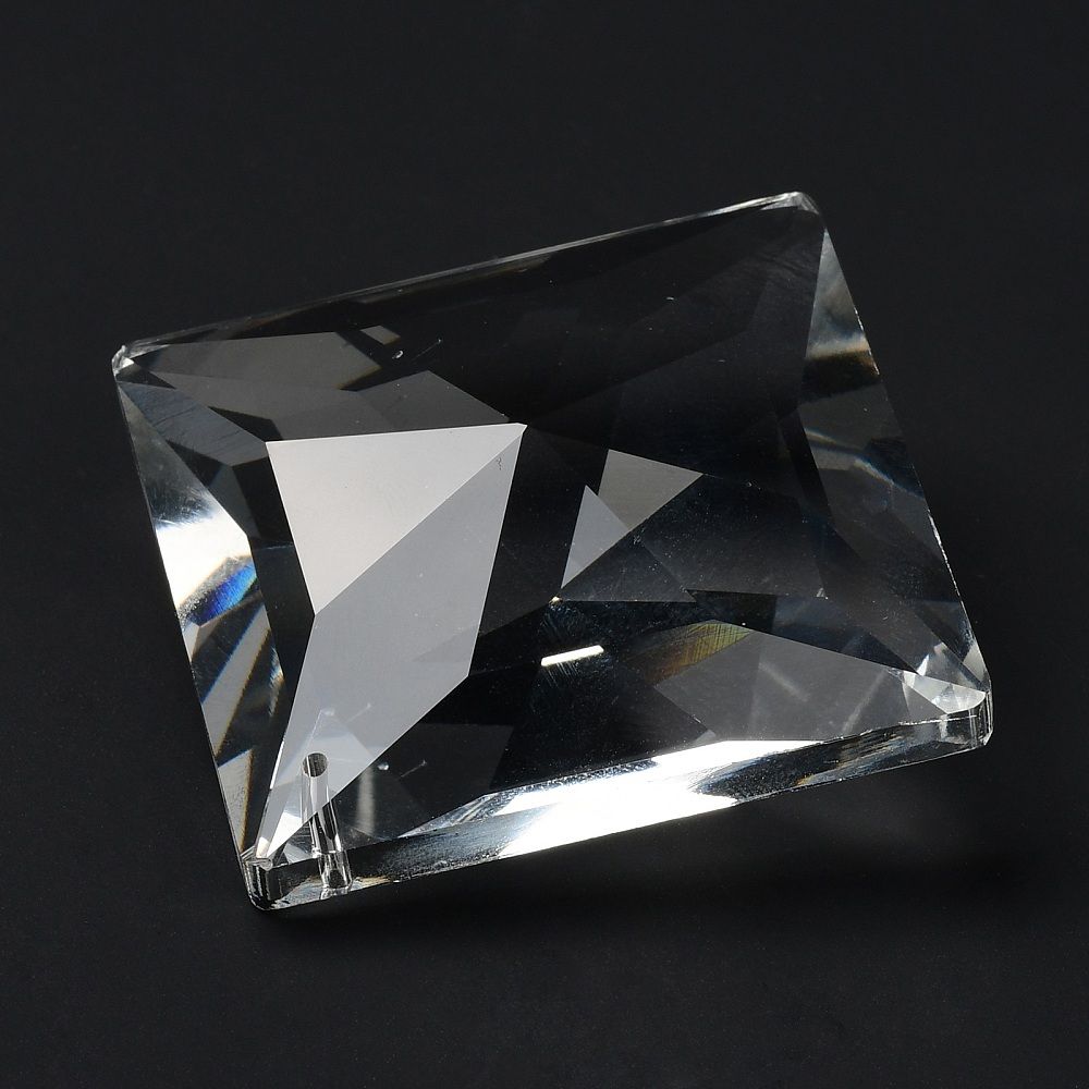69mm large square crystal prism side view 69mm large square crystal prism side view