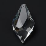 large faceted rhombus prism 76mm.