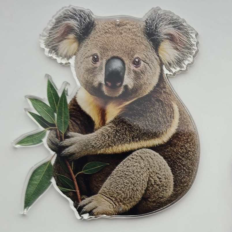 koala acrylic pendant