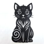 metal suncatcher frames- cat