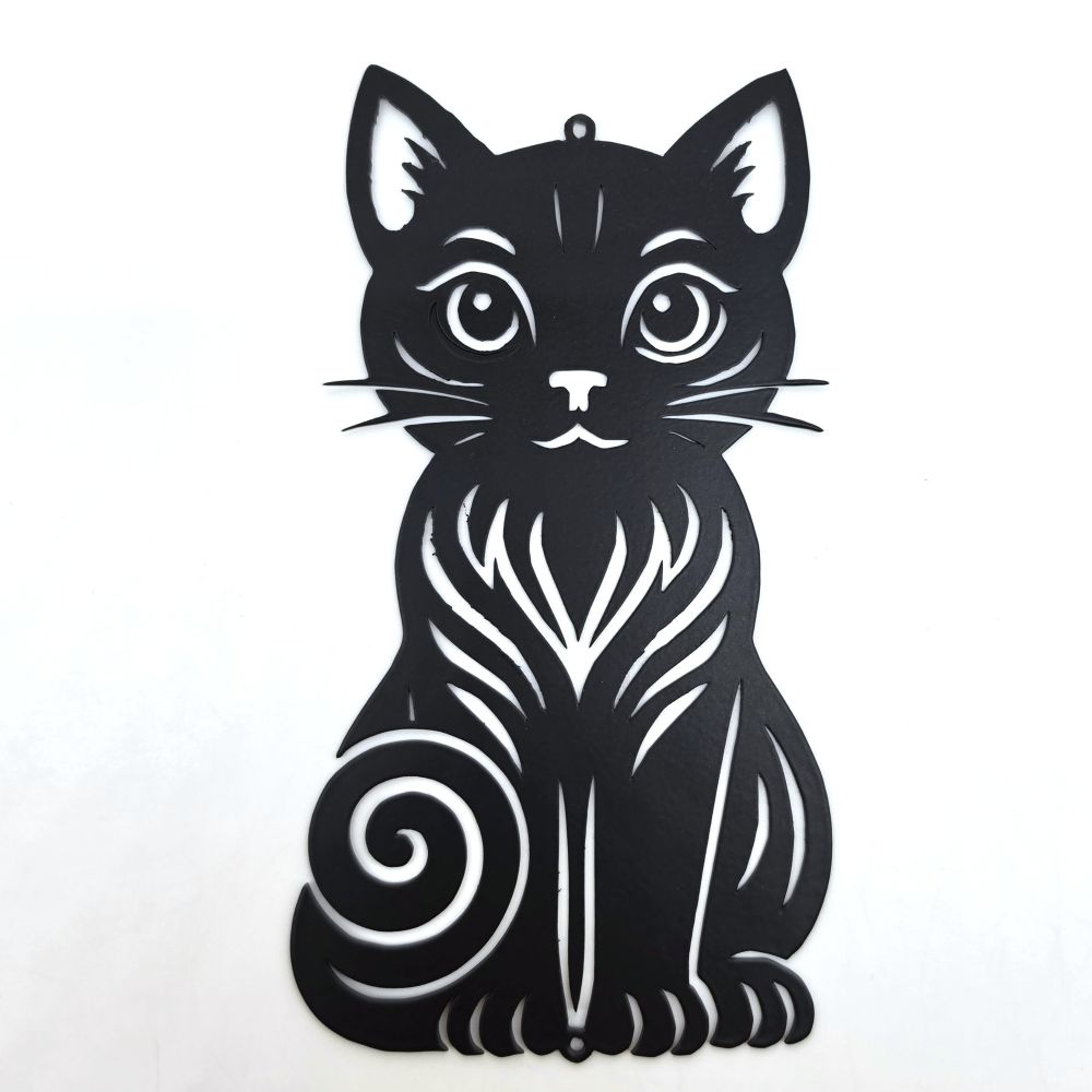 metal suncatcher frames- cat metal suncatcher frames- cat